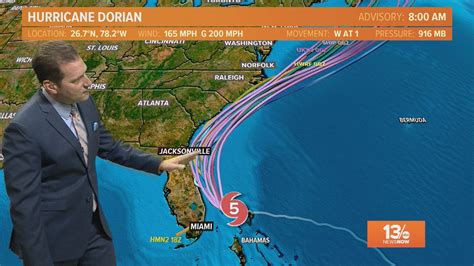 Hurricane Dorian Forecast Update Latest Path And Spaghetti Plots