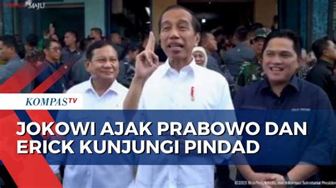 Ajak Prabowo Dan Erick Thohir Kunjungi PT Pindad Jokowi Tak