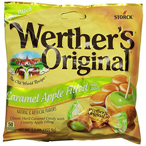 Werthers Caramel Apple Filled Hard Candies 55 Oz