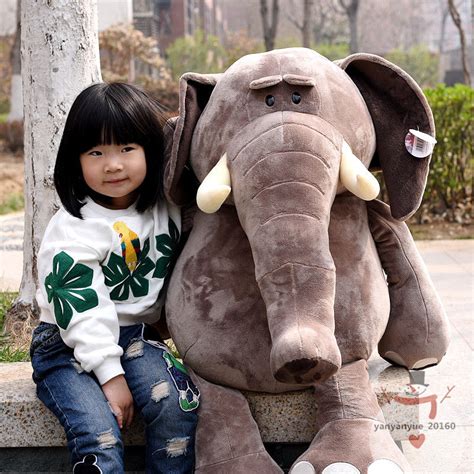 40 Giant Big Huge Elephant Plush Soft Toys Stuffed