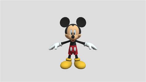 Mickey Mouse Fbx 3d Model By Gjjv2001kidd 88bd29f Sketchfab