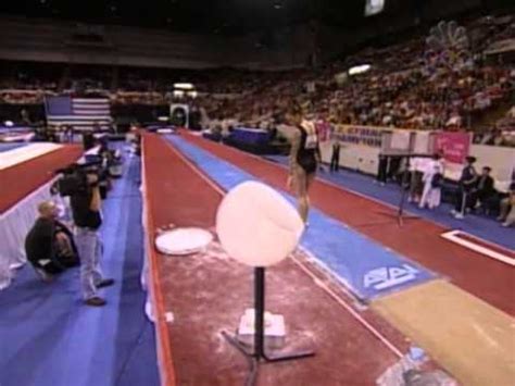 Terin Humphrey Vault 2003 U S Gymnastics Championships Women