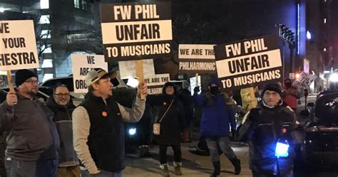 Musicians Reject Latest Philharmonic Offer February Concerts Canceled