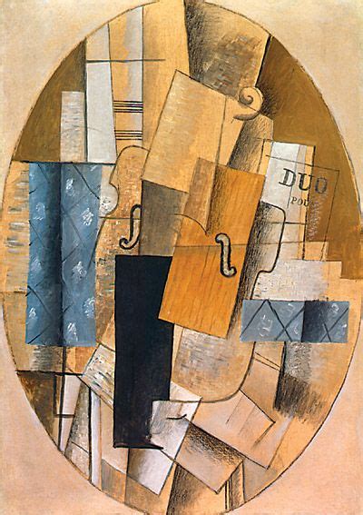 Characteristics Of Cubism Georges Braque Still Life With Violin
