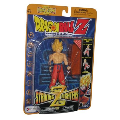 Dragon Ball Z Striking Fighters Super Saiyan Goku 2001 Irwin Toys Figure