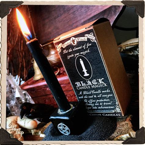 Black Spell Candles 13 Pack Unscented For Mystery Magic And All Ene
