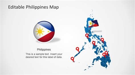 Editable Philippines Map Ppt Template Slidemodel My Xxx Hot Girl