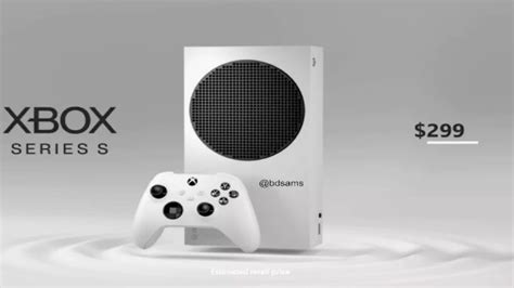 Xbox Series S Design Price Tag Revealed Cheapest Console