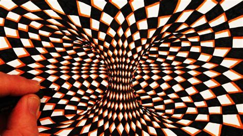 Learn How To Draw A 3d Optical Illusion That Gives An Illusion Of