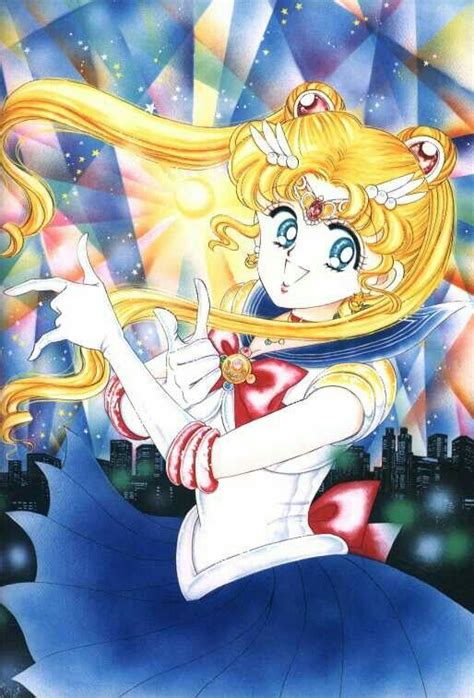 Original Sailor Moon Art Work By Naoko Takeuchi Sailor Moon Crystal
