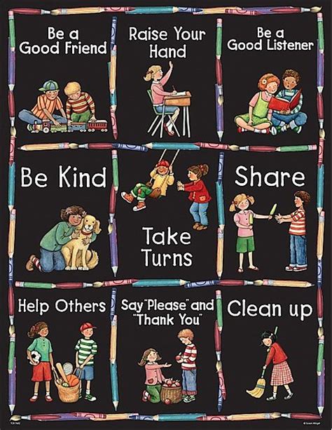 Manners Be Kind And Charts On Pinterest