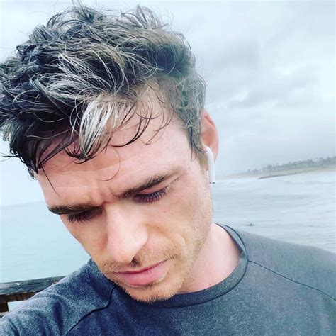 Richard Madden On Instagram “rainy Beach Run ⛈” Richard Madden