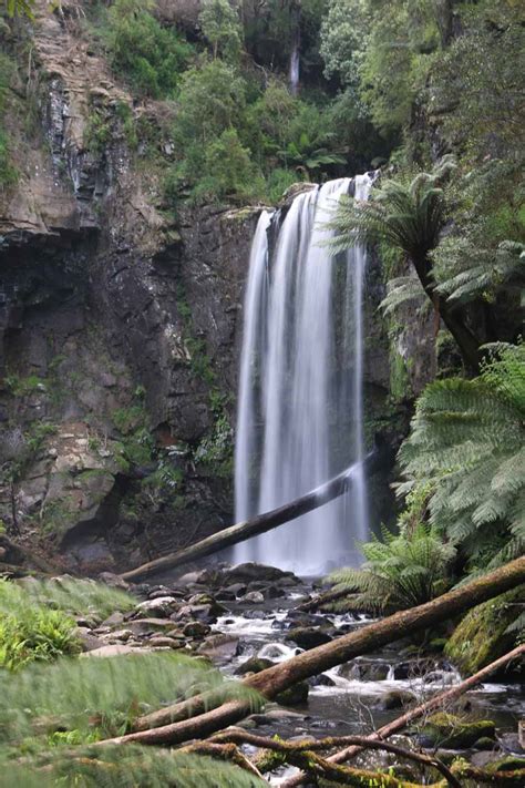Hopetoun Falls Classic Plunge Waterfall In The Otways
