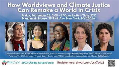 How Worldviews And Climate Justice ﻿can Remake A World In Crisis