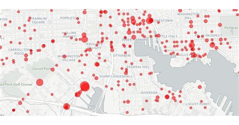 Interactive Crime Map Shows Where Baltimores Most Violent