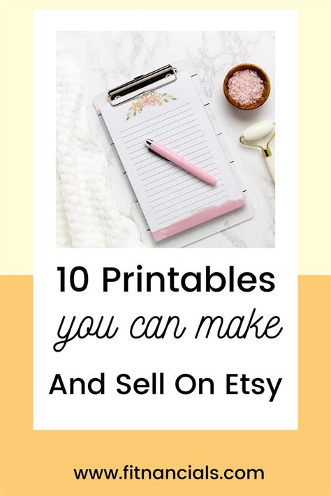 How To Create Printables To Sell On Etsy