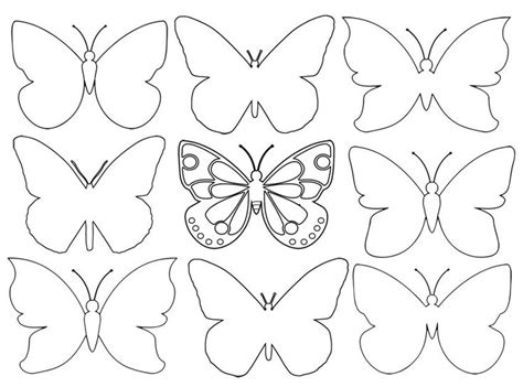 Moldes Mariposas Para Descargar E Imprimir Free Printable Butterfly