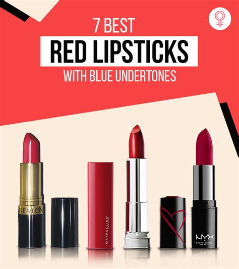 7 Best Blue Based Red Lipsticks