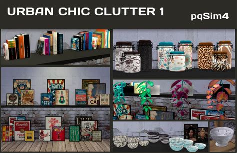 My Dream Clutter 1 At Pqsims4 Sims 4 Updates Bedroom Cc The Ultimate
