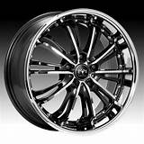 Pictures of 20 Inch Rims Black And Chrome