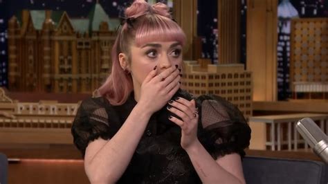 Maisie Williams Accidentally Reveals A Major Got Spoiler On Jimmy