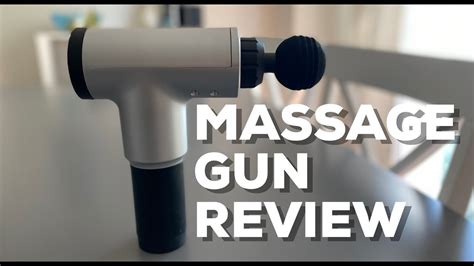 Massage Gun Review Youtube