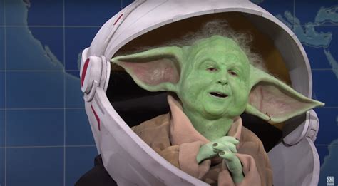 Baby Yoda Takes Shot At Baby Groot On Snl Complex