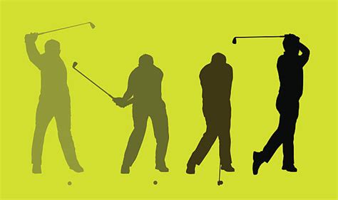golf swing clip art vector images and illustrations istock