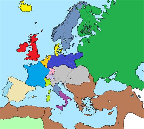 Carte De Leurope 1814 15 IdÃ©espng