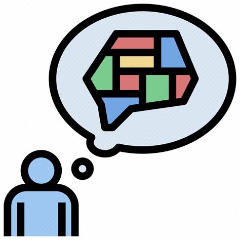 Logical Thinking Skills Brain Puzzle Icon Download On Iconfinder