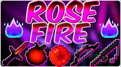 Minecraft Rose Fire 32x Pvp Texture Pack 171819 Mc Resource