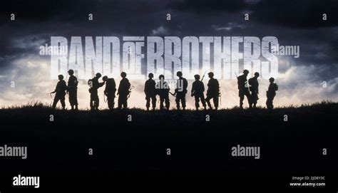 Film Poster Band Of Brothers 2001 Stock Photo Alamy