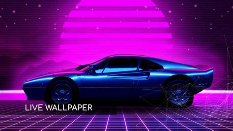Neon Cars Live Wallpaper Hd Youtube