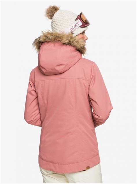 Roxy Snow Jackets Meade Snow Jacket For Women Dusty Rose Womens ⋆