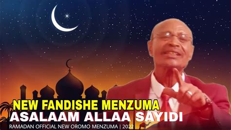 Fandishe New Oromo Menzuma Fandishe Harawa Manzuma Afan Oromo Ramadan