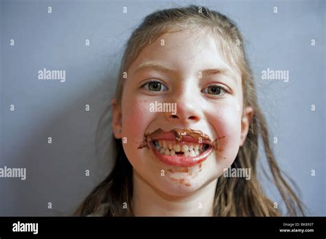 Chocolate Covered Face Hi Res Stock Photography And Images Alamy