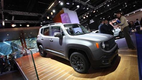 Jeep Cherokee And Renegade Night Eagle Editions Unveiled In Frankfurt