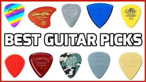 Best Guitar Picks Top 10 Best Guitar Picks Of All Time Youtube