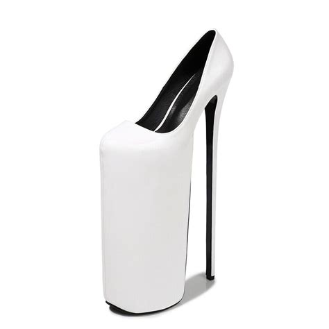 30cm high heel 20cm platform court shoes stiletto extreme pump uk3 10 eu36 44 ebay