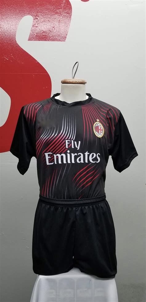 Uniforme De Futbol Ac Milan Visita 2019 Dri Fit