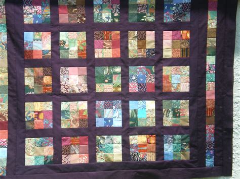 Scrap Quilt Nine Patch With Sashes Quilts Scrappy Quilts Quilt Blocks