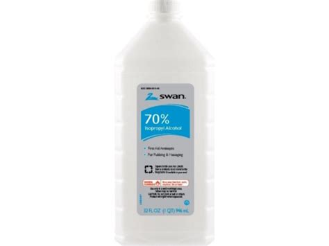 Swan 70 Isopropyl Alcohol 32 Fl Oz Ingredients And Reviews
