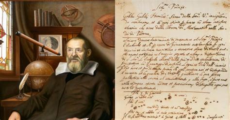 Treasured Galileo Manuscript A Forged Piece Reveals Article