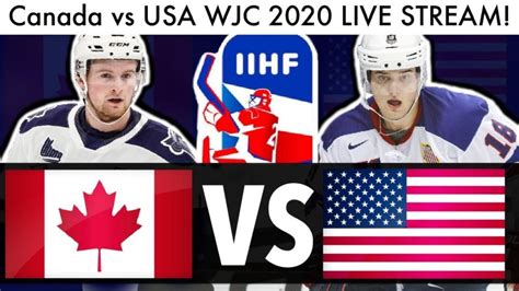 Canada Vs Usa Wjc Game Live Stream Part 2 Iihf Reaction And World