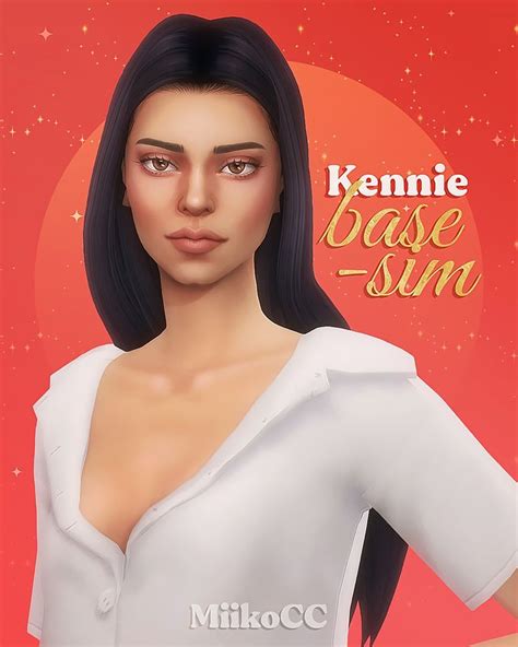 Kennie Base Sim By Miikocc Sims 4 Body Mods Sims Mods Sims Hair