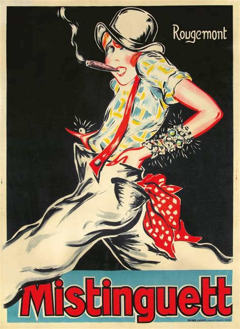 Glorious Photos And Posters Of The Great French Entertainer Mistinguett Flashbak Affiche