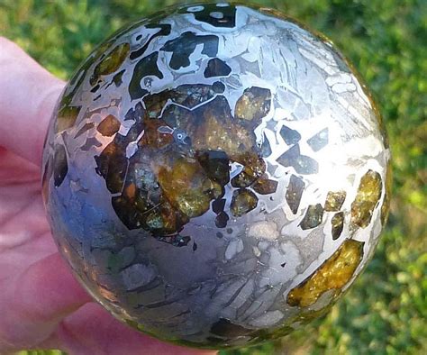 Polished Meteorite Sphere