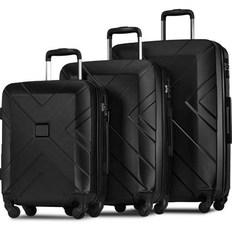 Segmart 3 Piece Luggage Sets On Clearance Segmart Lightweight