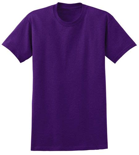 Vibrant Purple T Shirt Short Sleeves Cotton Purple T Shirts Plain