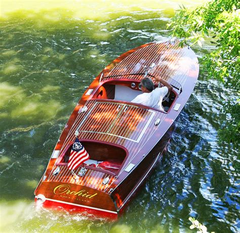 1954 19 Ft Chris Craft Racing Runabout Classic Mahogany Racer For